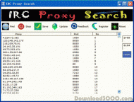 IRC Proxy Search screenshot